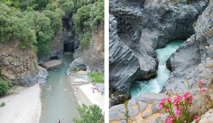 Alcantara Gorges, Sicily